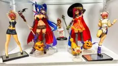 パチスロマジカルハロウィン　アリス　ローズ　ブラックジャック　フィギュアセット パチスロマジカルハロウィン アリス ローズ ブラックジャック