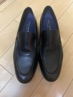 Cole Haan ブラックレザー スリッポン
