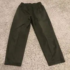 GU ジーユー パンツ シェフパンツ チノパン ウエストゴム カーキ Mサイズ