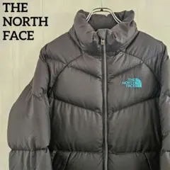 ノースフェイス☆ダウンジャケット 700フィル マットブラック S 黒 0151