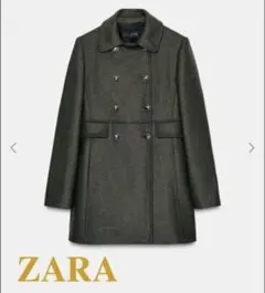 2026年最新】zara コート ウール ダブルブレストの人気アイテム - メルカリ