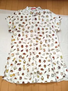 美品　graniph　からすのパンやさん　シャツワンピース　レア品