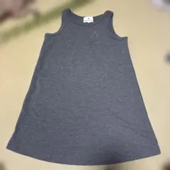 KUMIKYOKU グレー ノースリーブワンピース120