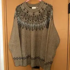 ニット　茶色　ブラウン　完売品