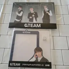 &TEAM プラチナムザッカプリクラケース&ビジュアルボード HARUAセット