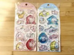 サンリオ　ウォーターインシール　ハローキティ　シナモロール