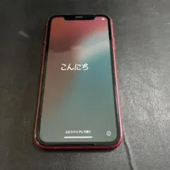 Apple iPhone XR レッド 本体 64GB バッテリー残量83%