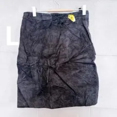 【希少】BRANDON THOMAS 本革 スエードレザー ミニスカート 12