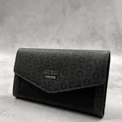 GUESS 総柄 レザー レザー 長財布 8565