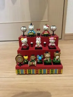 サンリオ　ハローキティ　雛人形　雛壇　雛飾り　ヴィンテージ　貴重レア