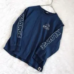 子供服✨エクストララージキッズ（120）ロンT 長袖 ネイビー ゴリラ 男の子