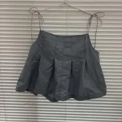 OHOTOROフレアビスチェ キャミソールトップス　水色　sora