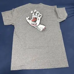 SANTA CRUZ スクリーミングハンド Tシャツ グレー