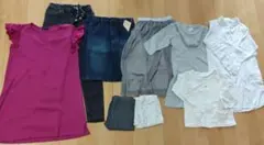 130cm 10点セット GAP GLOBAL WORK UNIQLOのサムネイル