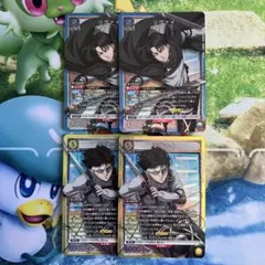 ユニオンアリーナ 進撃の巨人「エレン・イェーガー」R（レア）4枚