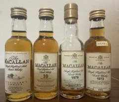 The Macallan ウイスキーセット 10年 1973年 1979年など
