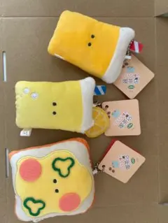 つぶらな瞳　喫茶　シリーズ　3点セット　キーホルダー