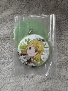 プロセカ　セガラッキーくじ　ステージのセカイの鏡音リン　E賞　缶バッジ