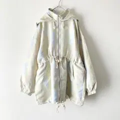 【美品】merry jenny ジャガード ジャケット グリーン