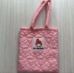 【新品】MY MELODY ピンク トートバッグSanrioマイメロディ キルト
