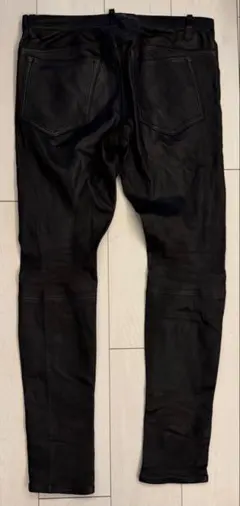 UNDERCOVER ラムレザースキニーパンツ　2019SS 本革 Yahoo!オークション - 【美品 JONIO着用】UNDERCOVER LAMB LEATHER PAN