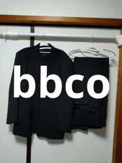 BBCO　ブラック メンズスーツセット　48（L相当）