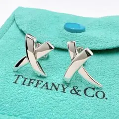 ティファニー キス グラフィティ X ピアス クロス 両耳 925 ティファニー キス グラフィティ X ピアス クロス 両耳 925 - メルカリ
