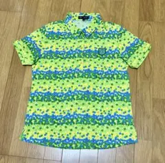 23区GOLF レディース 半袖ポロシャツ 総柄 サイズIIIのサムネイル