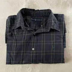 Ralph Lauren 長袖シャツ ネイビー チェック