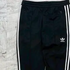 アディダス　ベッケンバウアー　トラックパンツ　メンズ　M　ブラック　刺繍ロゴ