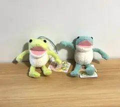 ケロロ軍曹】キュッと鳴るケロッとぬいぐるみ 犬ver 未開封品 当時もの