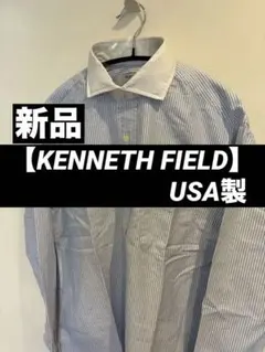 USA製【新品】KENNETH FIELDケネスフィールド クレリックシャツ M 