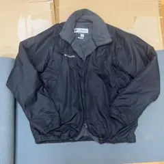 Columbia コロンビア　XL ナイロン　ジャケット 裏ボア　チャック破損