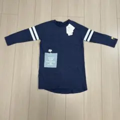 新品未使用 PEANUTSスヌーピー 七分袖ワンピース 120cm