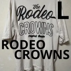 RODEO CROWNS Vネック Tシャツ Lサイズ
