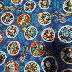 妖怪ウォッチ プリント生地 綿