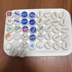 ペットボトルキャップセット KIRINなど多数　42個