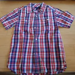 TOMMY HILFIGER 半袖シャツ 6-7歳 チェック柄