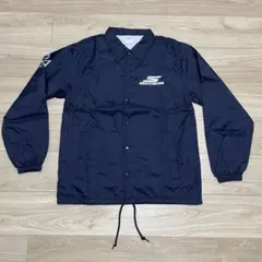 【新品未使用】SKECHERS ナイロンコーチジャケット Sサイズ ネイビー