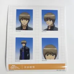 3年Z組銀八先生　沖田総悟　証明写真風シール