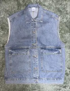 メンズ デニムベスト