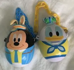 ディズニー　ミニスナックケース　イースター　ミッキー　ドナルド　2014・16年
