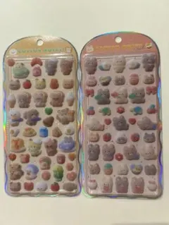 【COTTON PUFFY】コットンパフィーシール 2点セット