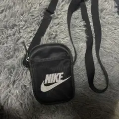 Nike メッシュショルダーバッグ ブラック