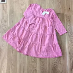 新品♡七分袖ティアード ワンピ♡アプレレクール、セラフ、エニィファム好きな方も♡