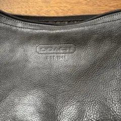 COACH ショルダーバッグ ブラック レザー