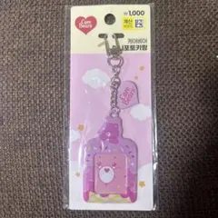 韓国限定 ケアベア トレカケース キーホルダーミニ