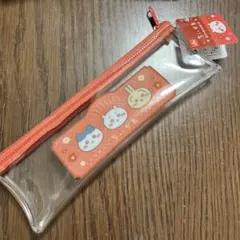 ちいかわ　ビニールペンポーチ　うさぎ　ハチワレ