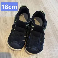 IFME イフミー　サンダル　18cm ブラック　水陸両用