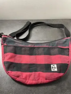 チャムス　レッド　ブラック　ショルダーバッグ　斜めがけ　トート　リュック